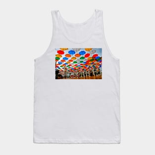 Colourful Umbrellas Torrox Spain Tank Top